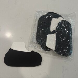 Black No-Show Socks